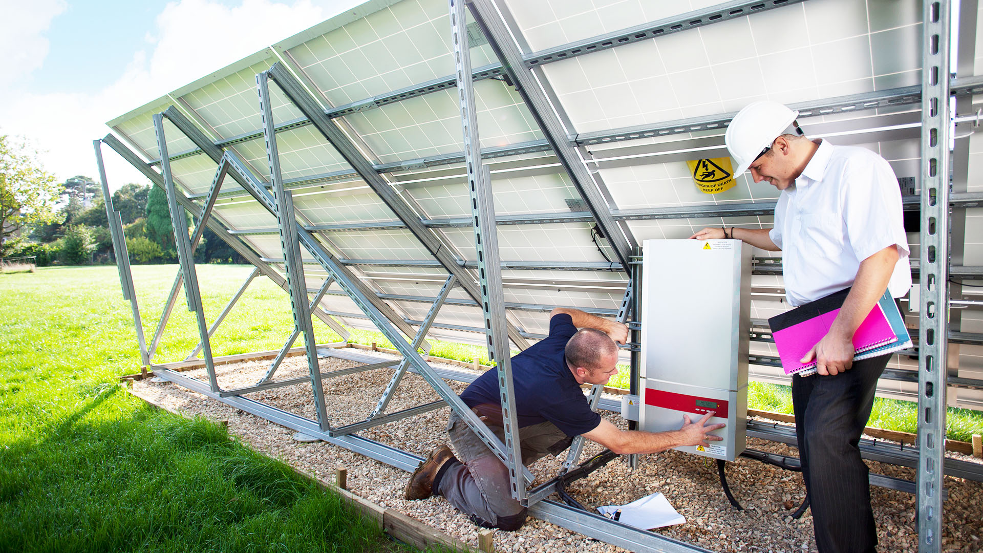 Wenn die PV-Anlage am Netz ausgebremst wird